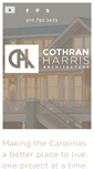 Mobile Screenshot of cothranharris.com